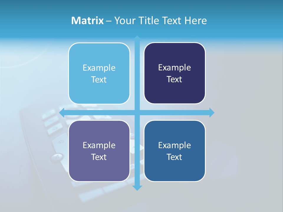 A Cell Phone Sitting On Top Of A Table PowerPoint Template