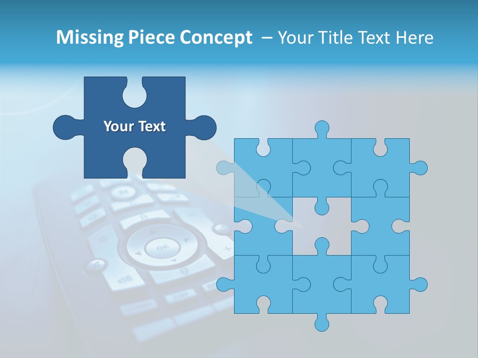 A Cell Phone Sitting On Top Of A Table PowerPoint Template