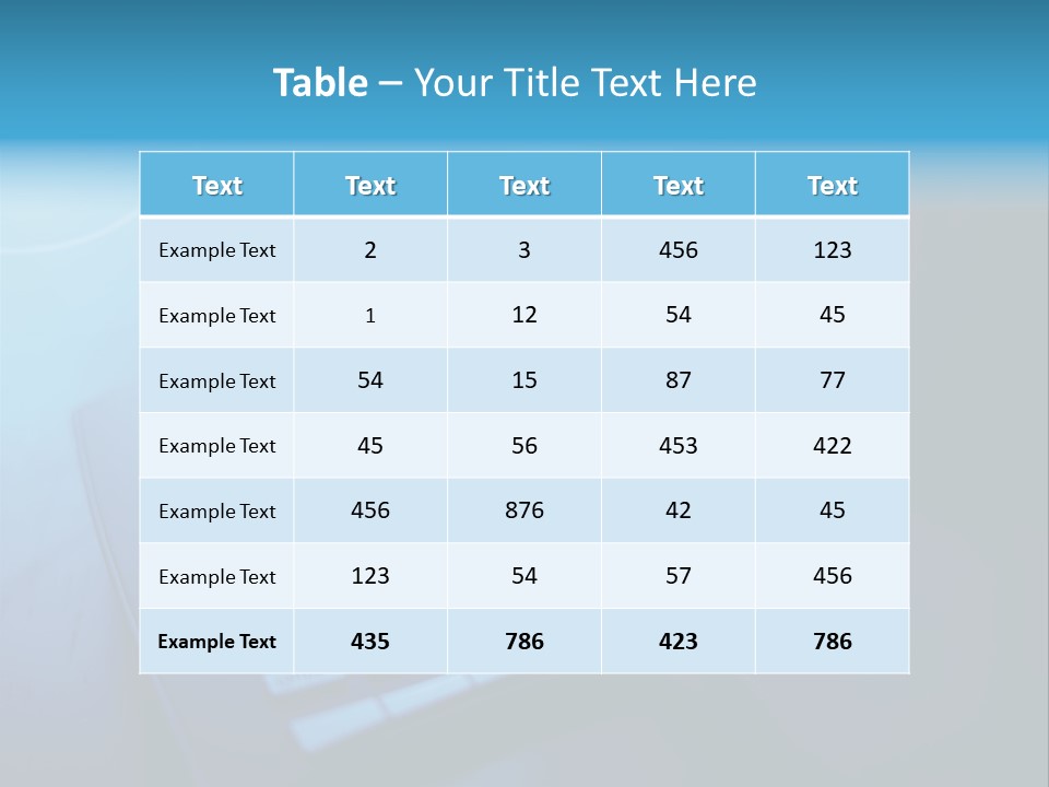 A Cell Phone Sitting On Top Of A Table PowerPoint Template