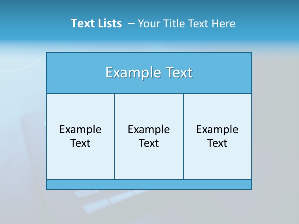 A Cell Phone Sitting On Top Of A Table PowerPoint Template