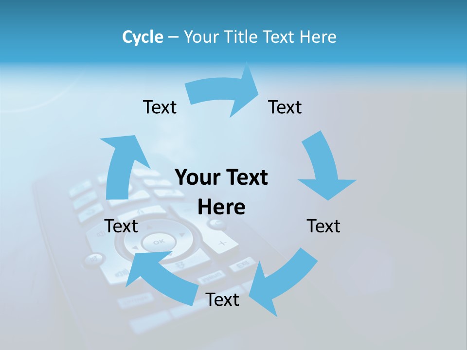 A Cell Phone Sitting On Top Of A Table PowerPoint Template