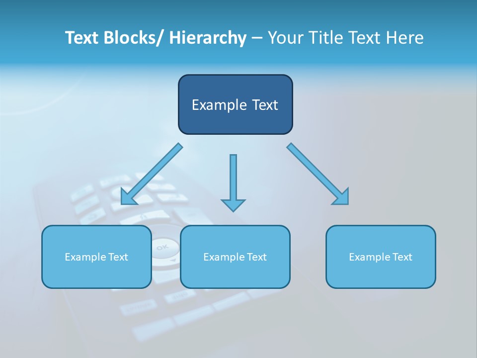 A Cell Phone Sitting On Top Of A Table PowerPoint Template