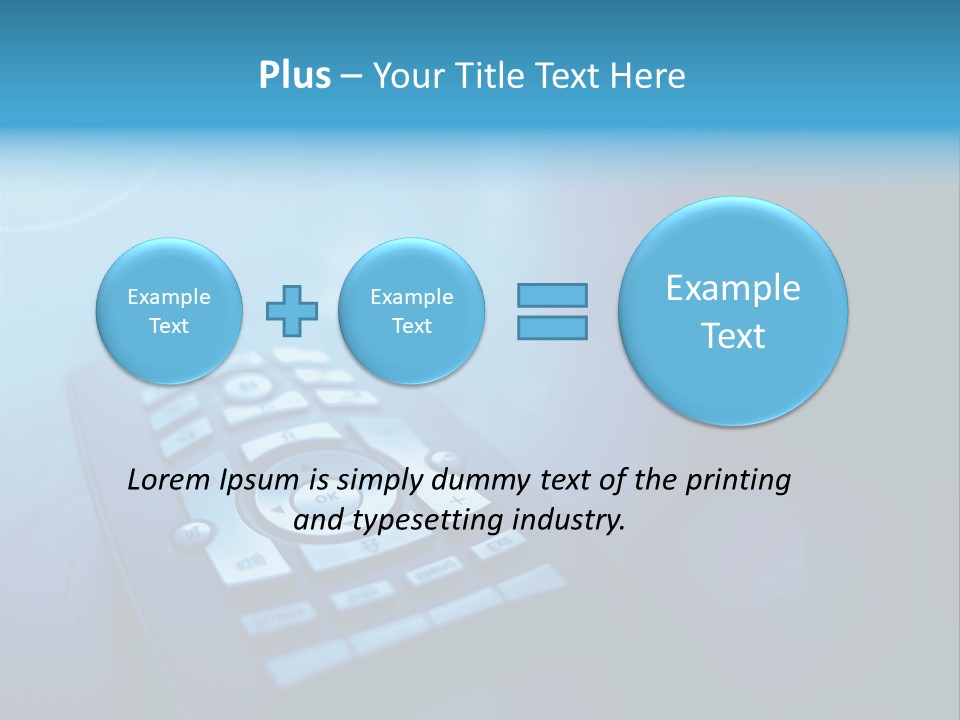 A Cell Phone Sitting On Top Of A Table PowerPoint Template