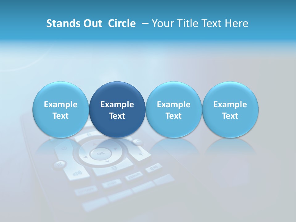 A Cell Phone Sitting On Top Of A Table PowerPoint Template