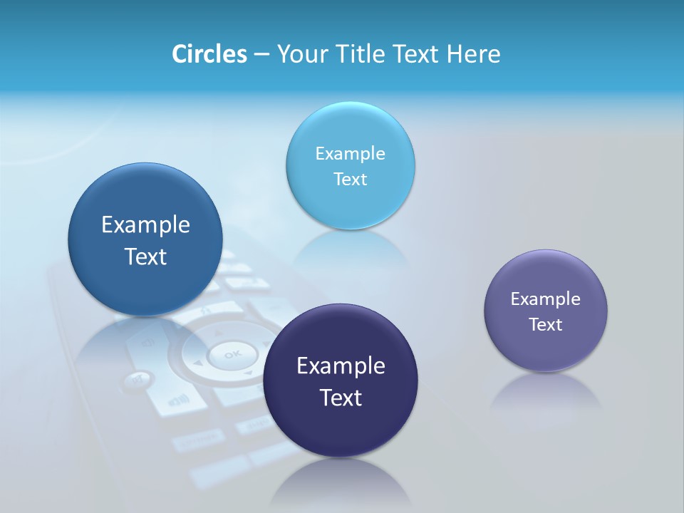A Cell Phone Sitting On Top Of A Table PowerPoint Template