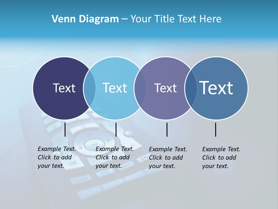 A Cell Phone Sitting On Top Of A Table PowerPoint Template