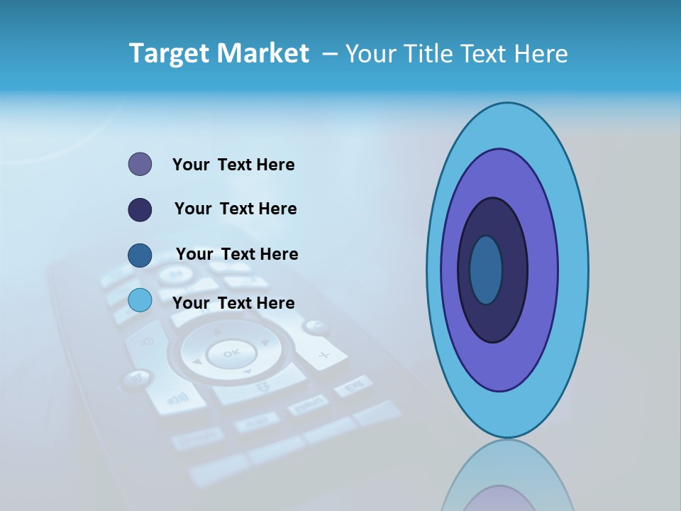 A Cell Phone Sitting On Top Of A Table PowerPoint Template