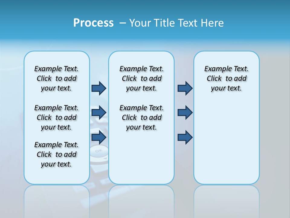 A Cell Phone Sitting On Top Of A Table PowerPoint Template