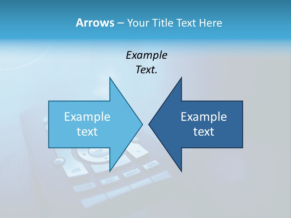 A Cell Phone Sitting On Top Of A Table PowerPoint Template