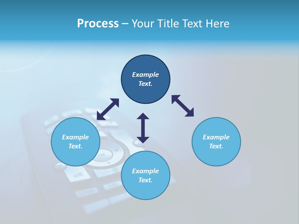 A Cell Phone Sitting On Top Of A Table PowerPoint Template