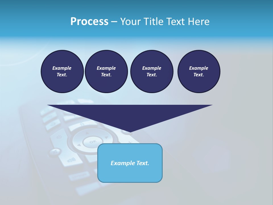 A Cell Phone Sitting On Top Of A Table PowerPoint Template