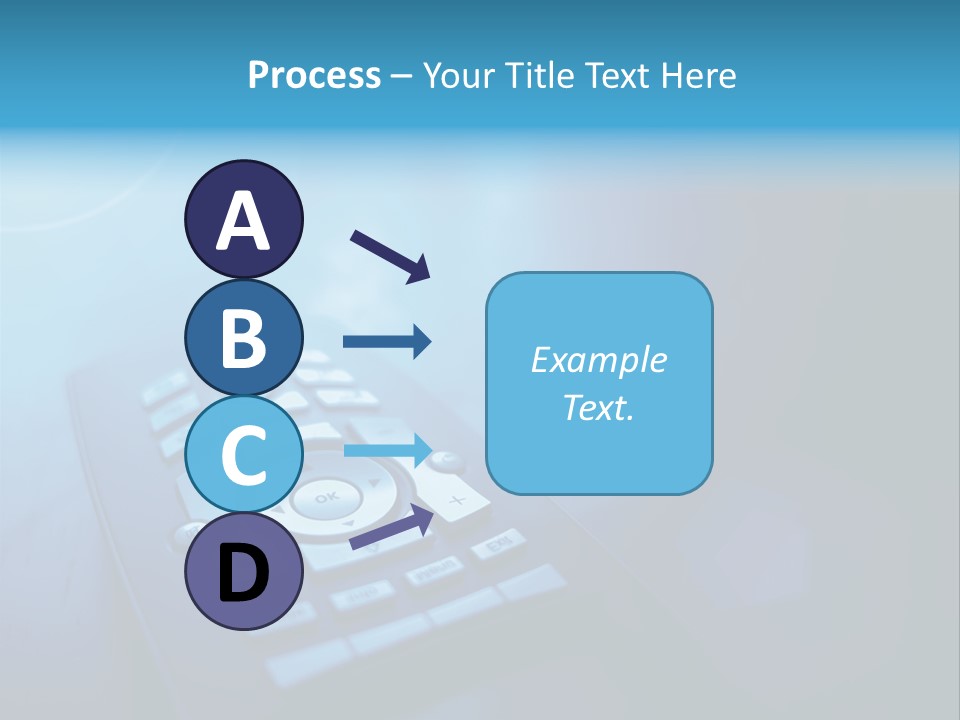 A Cell Phone Sitting On Top Of A Table PowerPoint Template