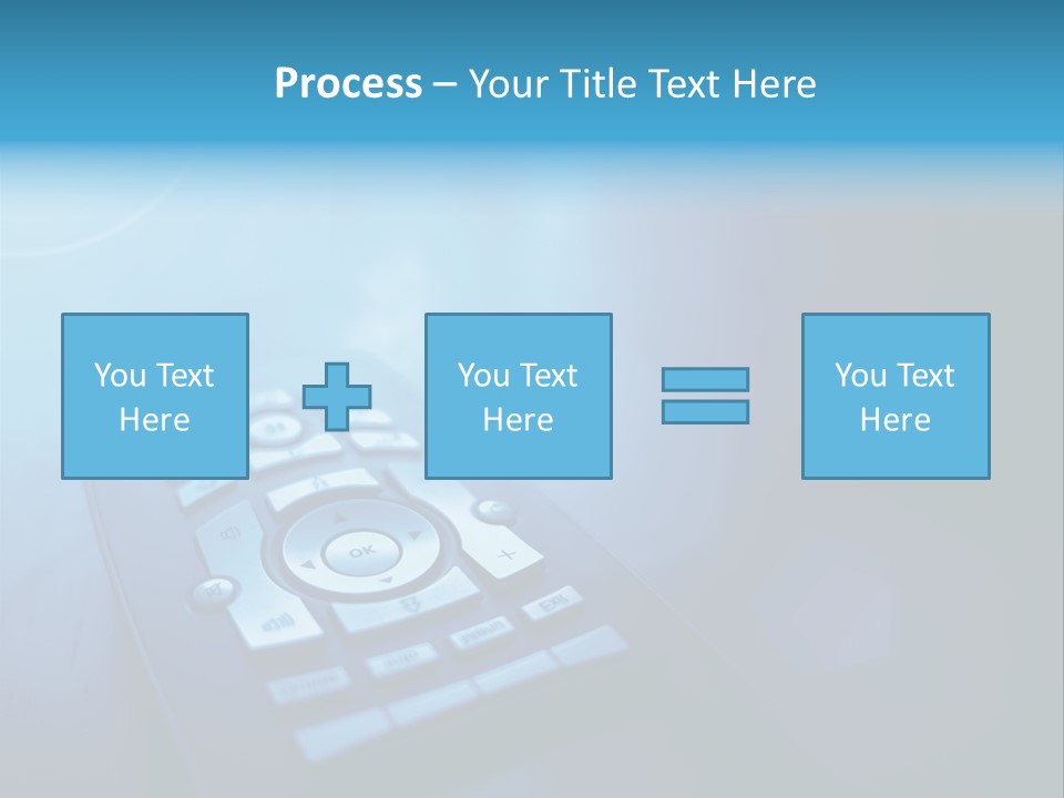 A Cell Phone Sitting On Top Of A Table PowerPoint Template