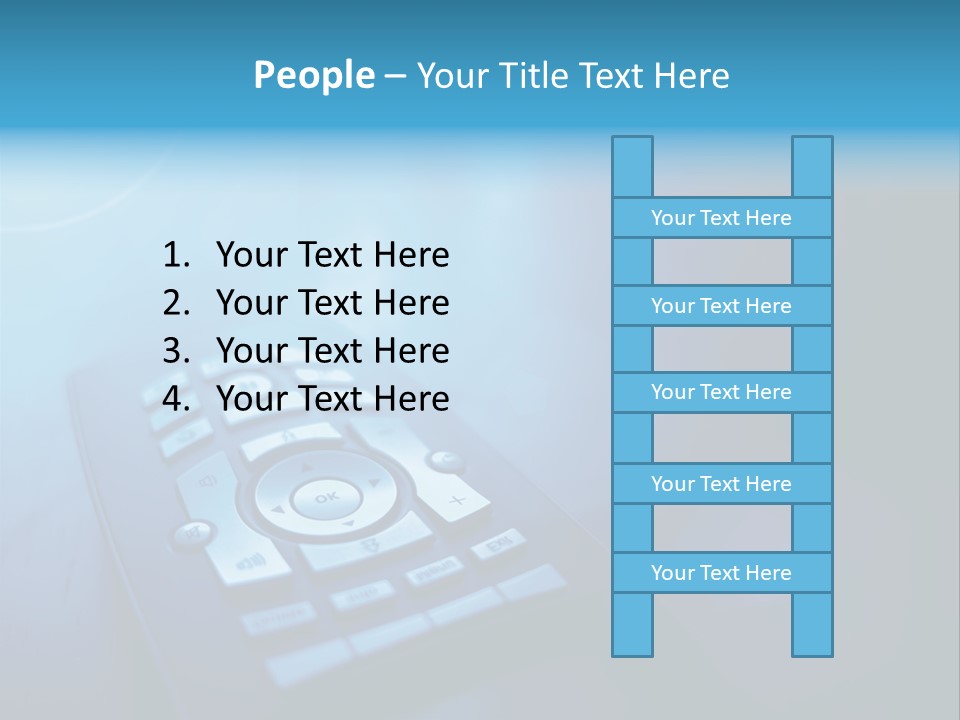 A Cell Phone Sitting On Top Of A Table PowerPoint Template