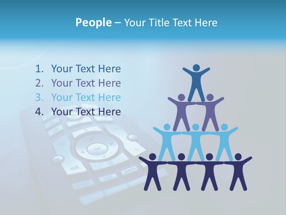 A Cell Phone Sitting On Top Of A Table PowerPoint Template