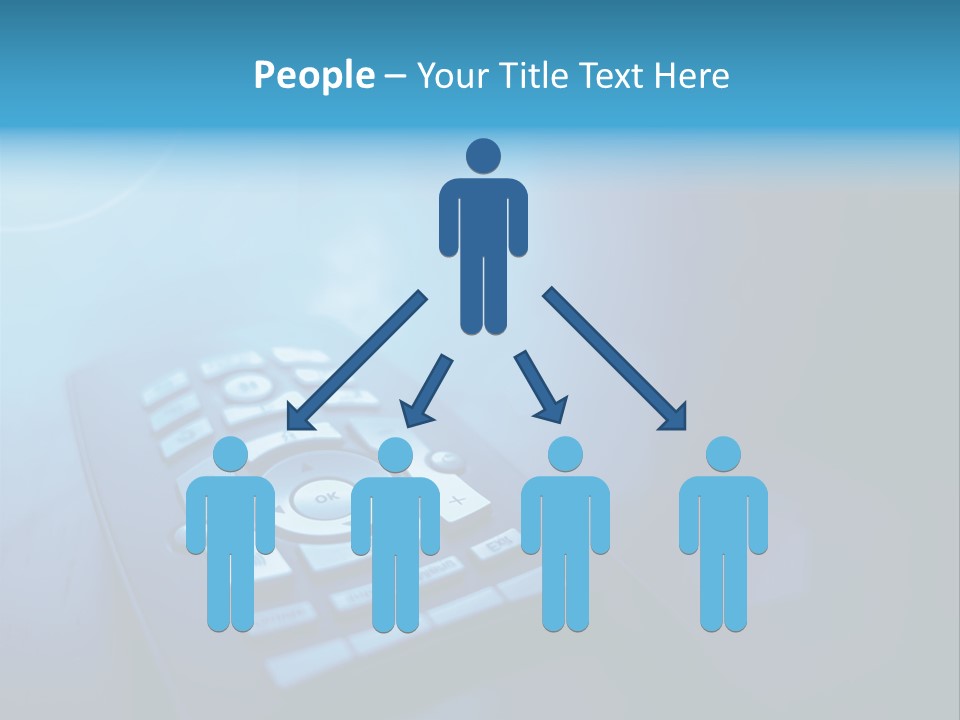 A Cell Phone Sitting On Top Of A Table PowerPoint Template