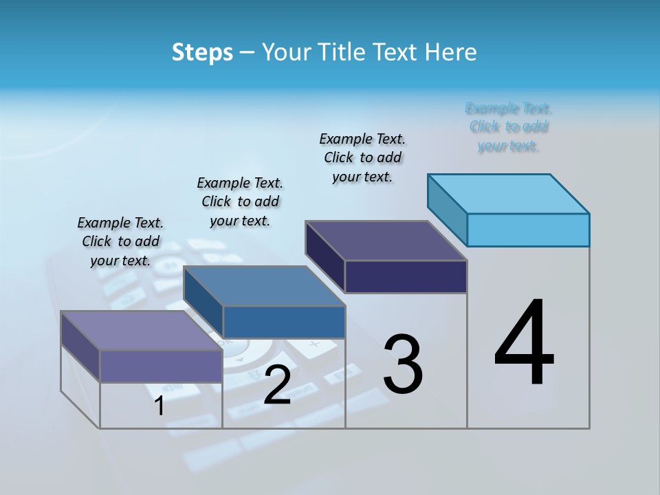 A Cell Phone Sitting On Top Of A Table PowerPoint Template