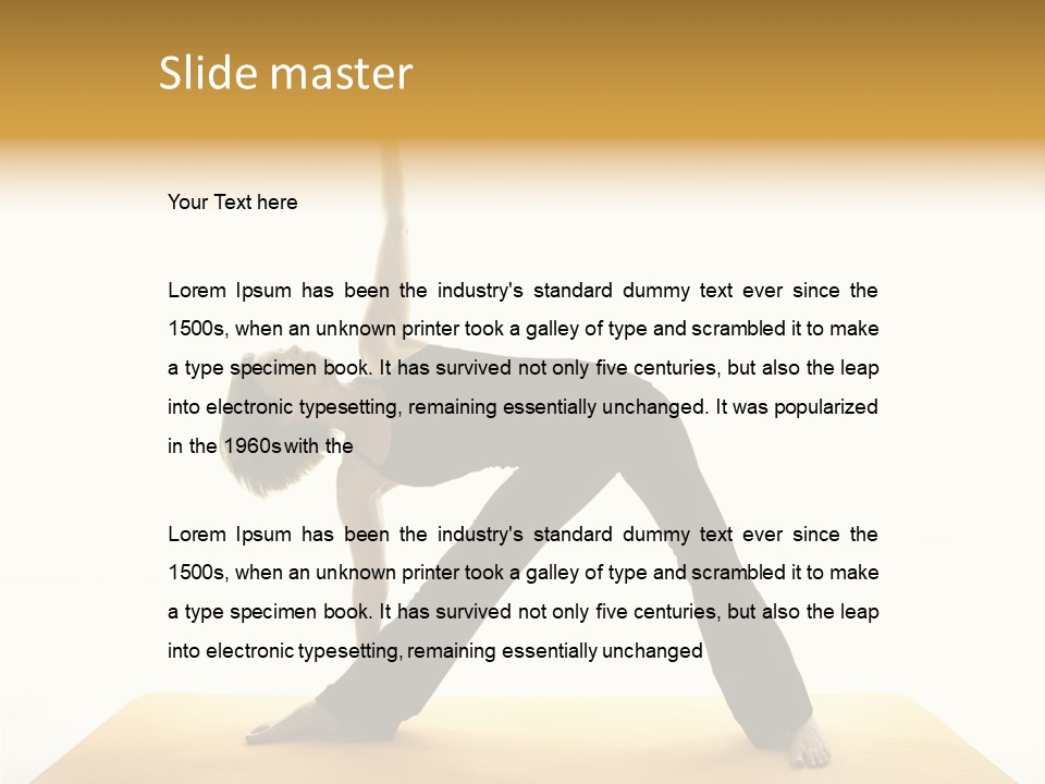 Hair Woman Glamour PowerPoint Template