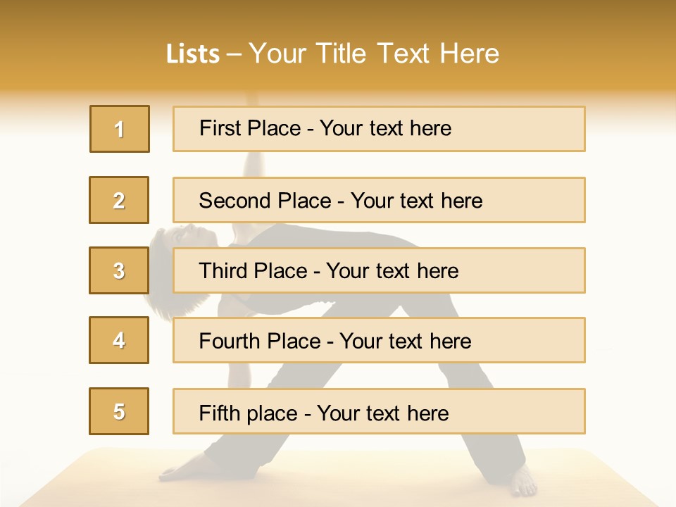 Hair Woman Glamour PowerPoint Template