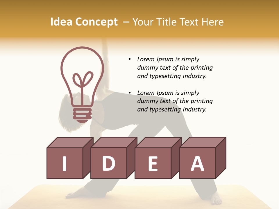 Hair Woman Glamour PowerPoint Template