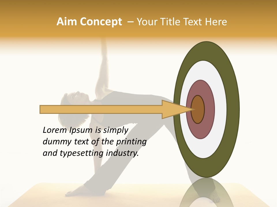 Hair Woman Glamour PowerPoint Template