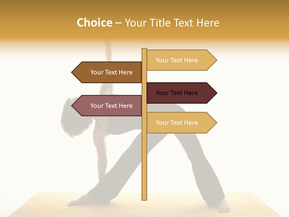 Hair Woman Glamour PowerPoint Template