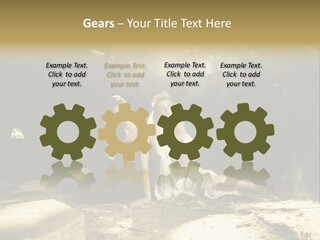 Hair Woman Glamour PowerPoint Template