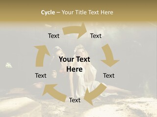 Hair Woman Glamour PowerPoint Template