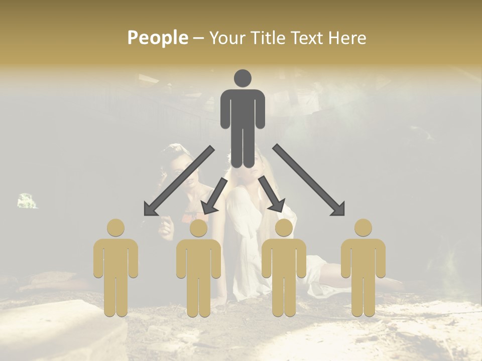 Hair Woman Glamour PowerPoint Template