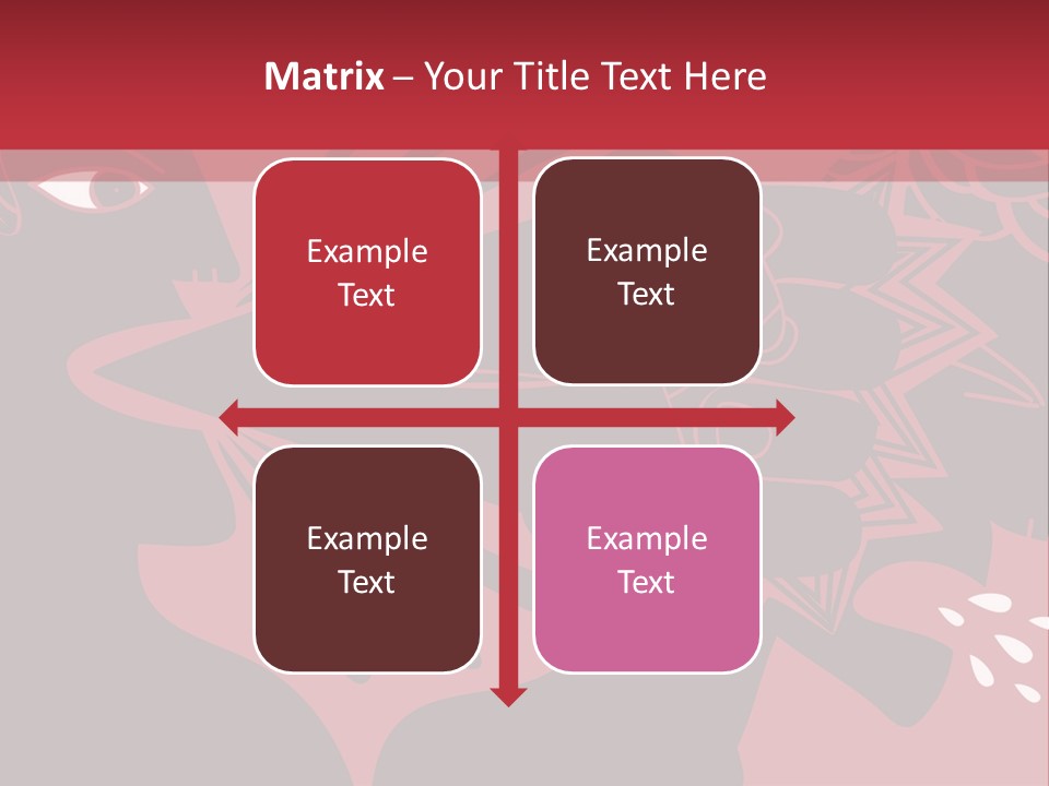 Punch Conceptual Glove PowerPoint Template