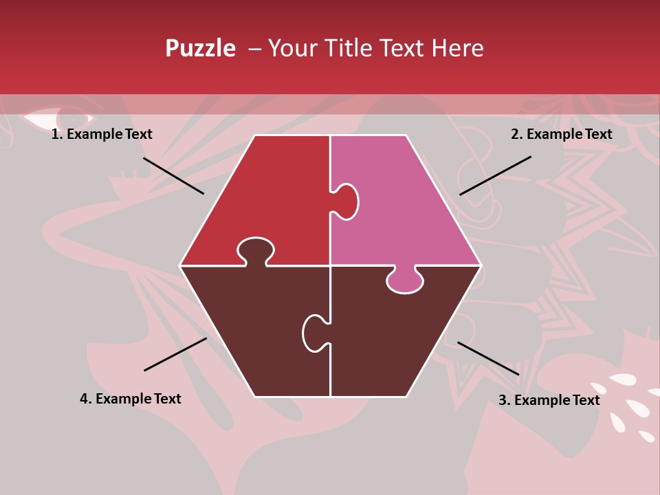 Punch Conceptual Glove PowerPoint Template