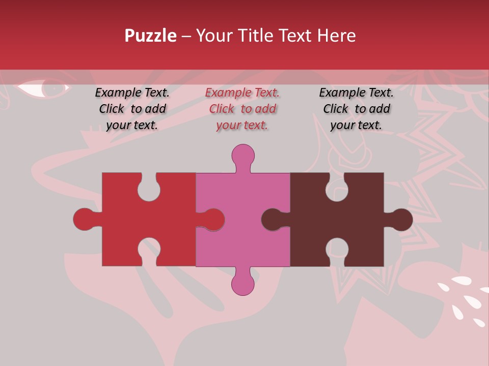 Punch Conceptual Glove PowerPoint Template