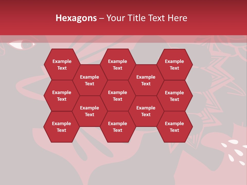 Punch Conceptual Glove PowerPoint Template