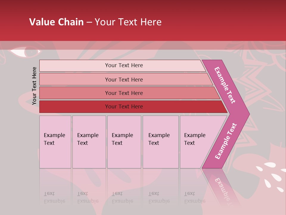 Punch Conceptual Glove PowerPoint Template