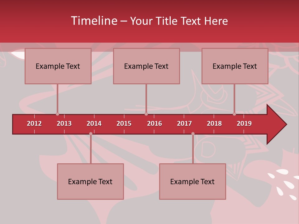 Punch Conceptual Glove PowerPoint Template
