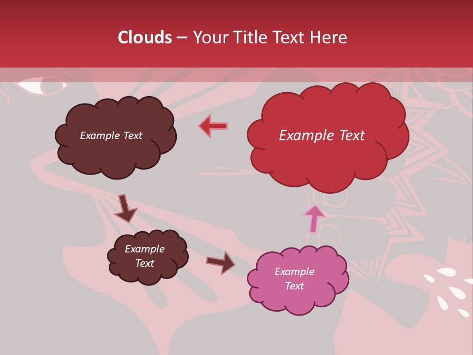 Punch Conceptual Glove PowerPoint Template