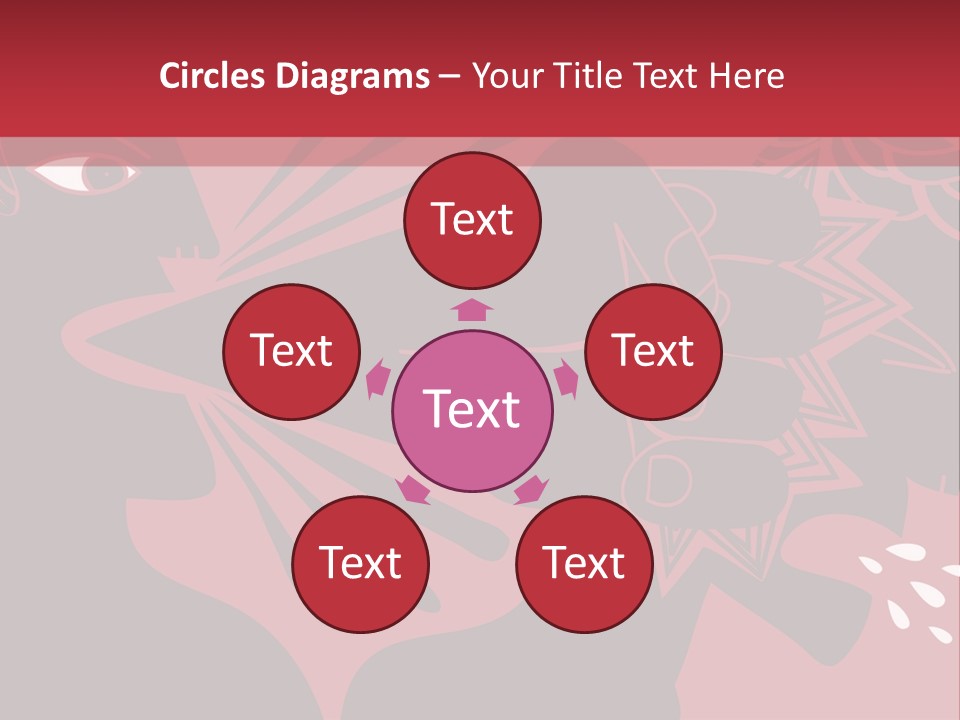 Punch Conceptual Glove PowerPoint Template