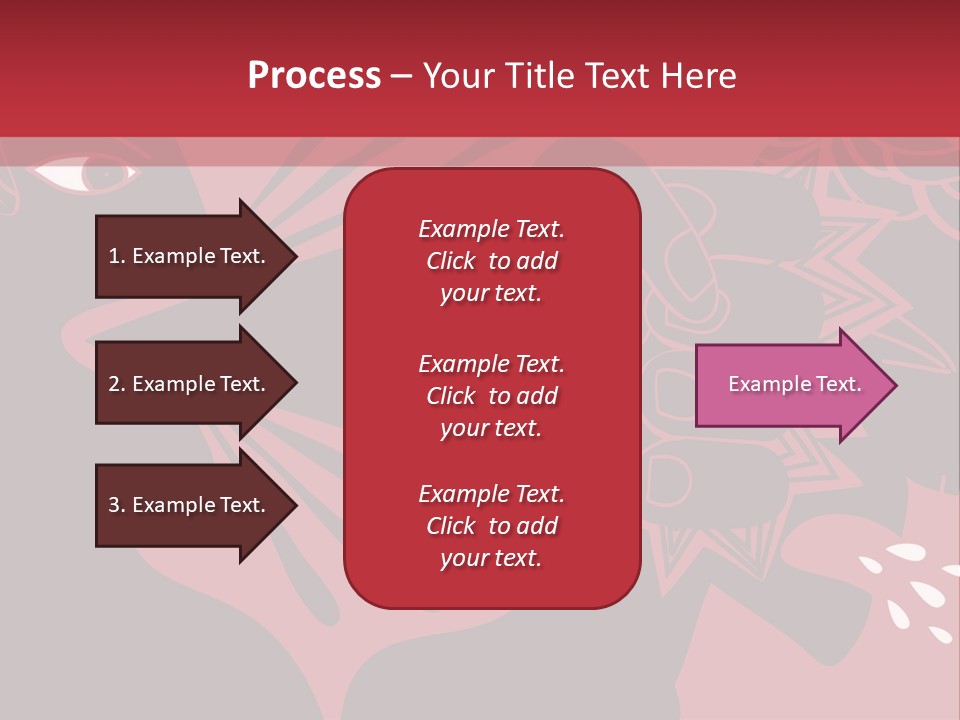Punch Conceptual Glove PowerPoint Template