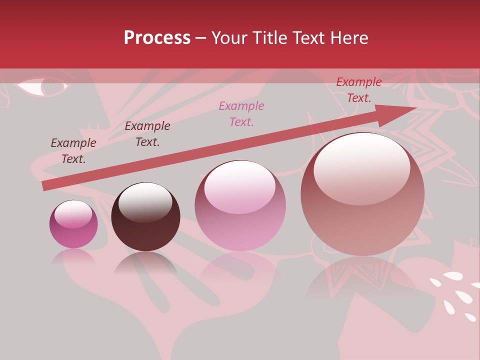 Punch Conceptual Glove PowerPoint Template