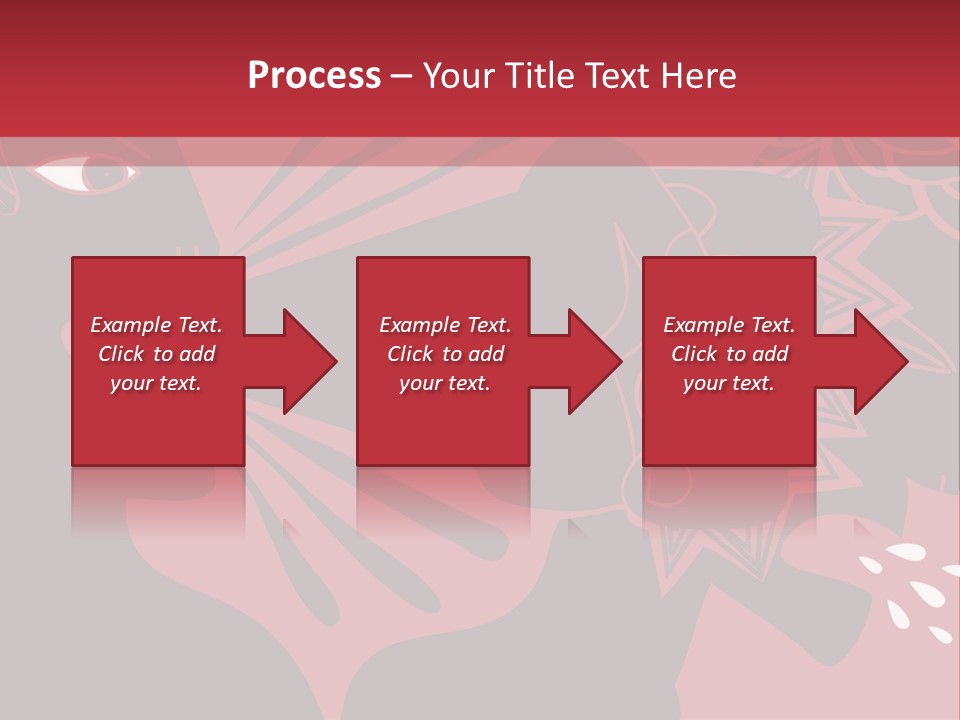Punch Conceptual Glove PowerPoint Template