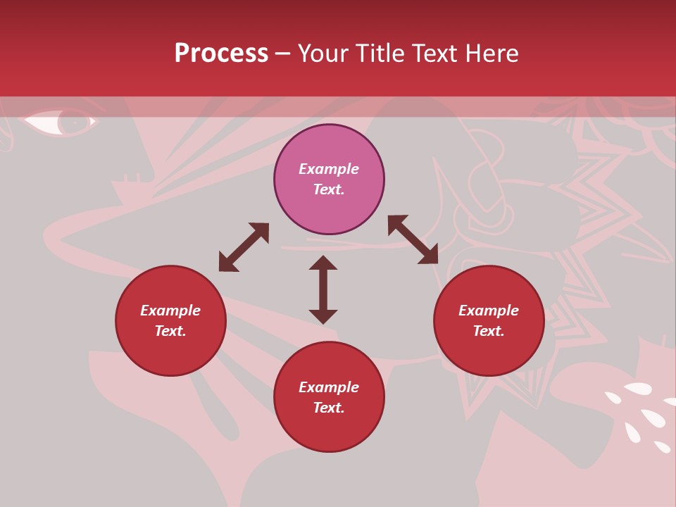 Punch Conceptual Glove PowerPoint Template
