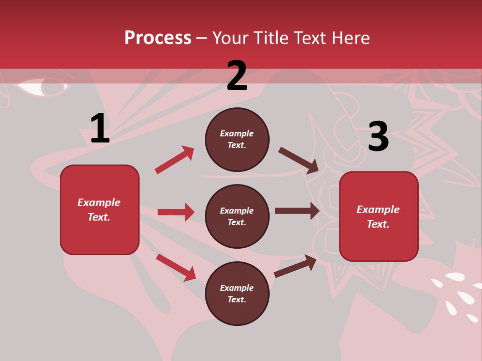 Punch Conceptual Glove PowerPoint Template