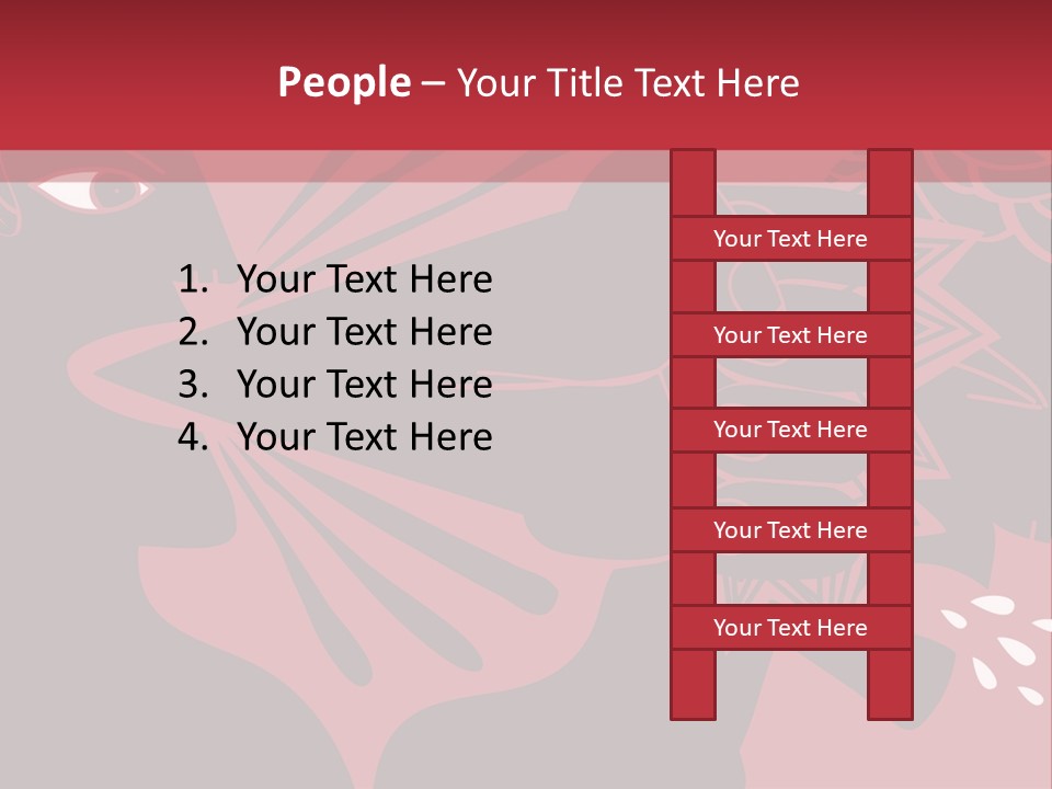 Punch Conceptual Glove PowerPoint Template