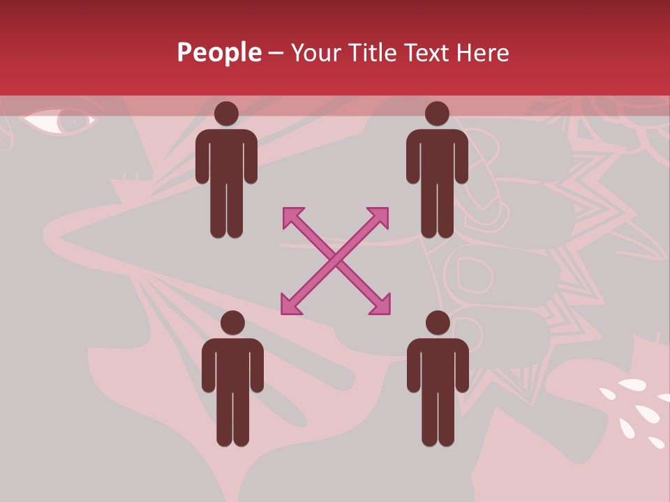 Punch Conceptual Glove PowerPoint Template