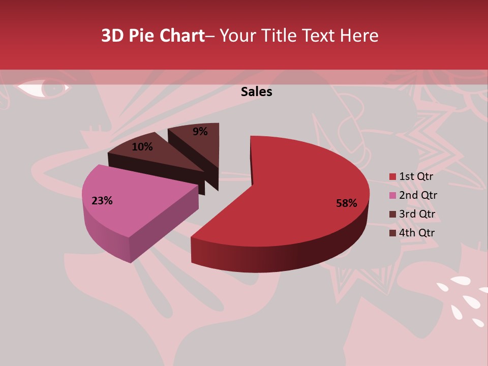 Punch Conceptual Glove PowerPoint Template