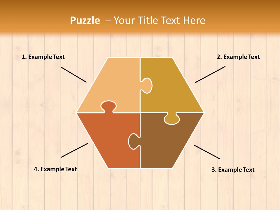 Floor Gold Row PowerPoint Template