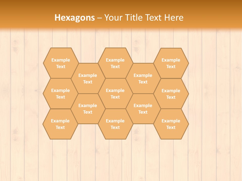 Floor Gold Row PowerPoint Template