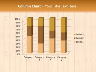 Floor Gold Row PowerPoint Template