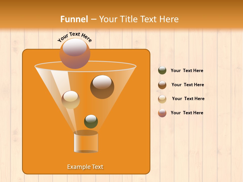 Floor Gold Row PowerPoint Template
