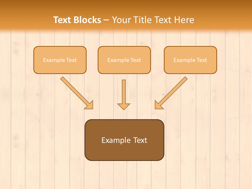 Floor Gold Row PowerPoint Template